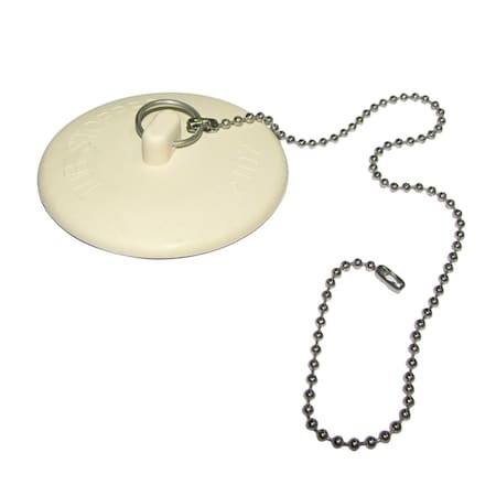 Plumb Pak Plumb Pak 2 in. White Rubber Drain Stopper PP820-43